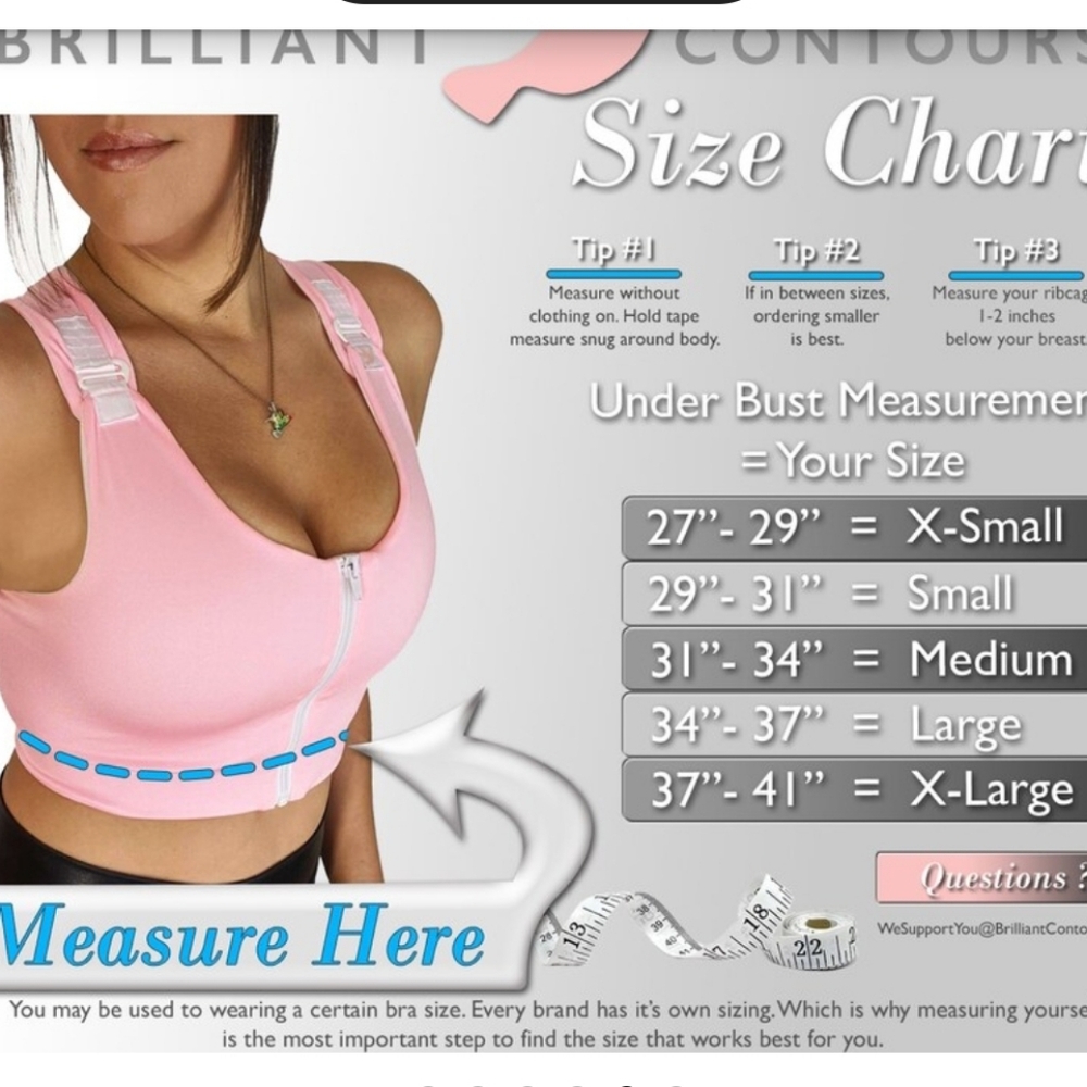 Post Surgical Comfortable Compression Front Closu… - image 7